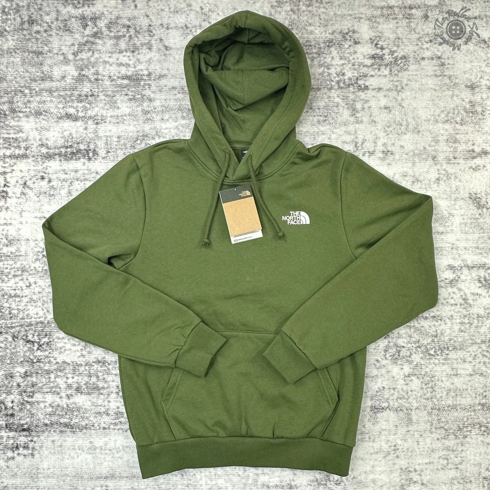 NWT The North Face Men's Evo Box‎ Camo Hoodie Small Woodland Green NF0A8FN1